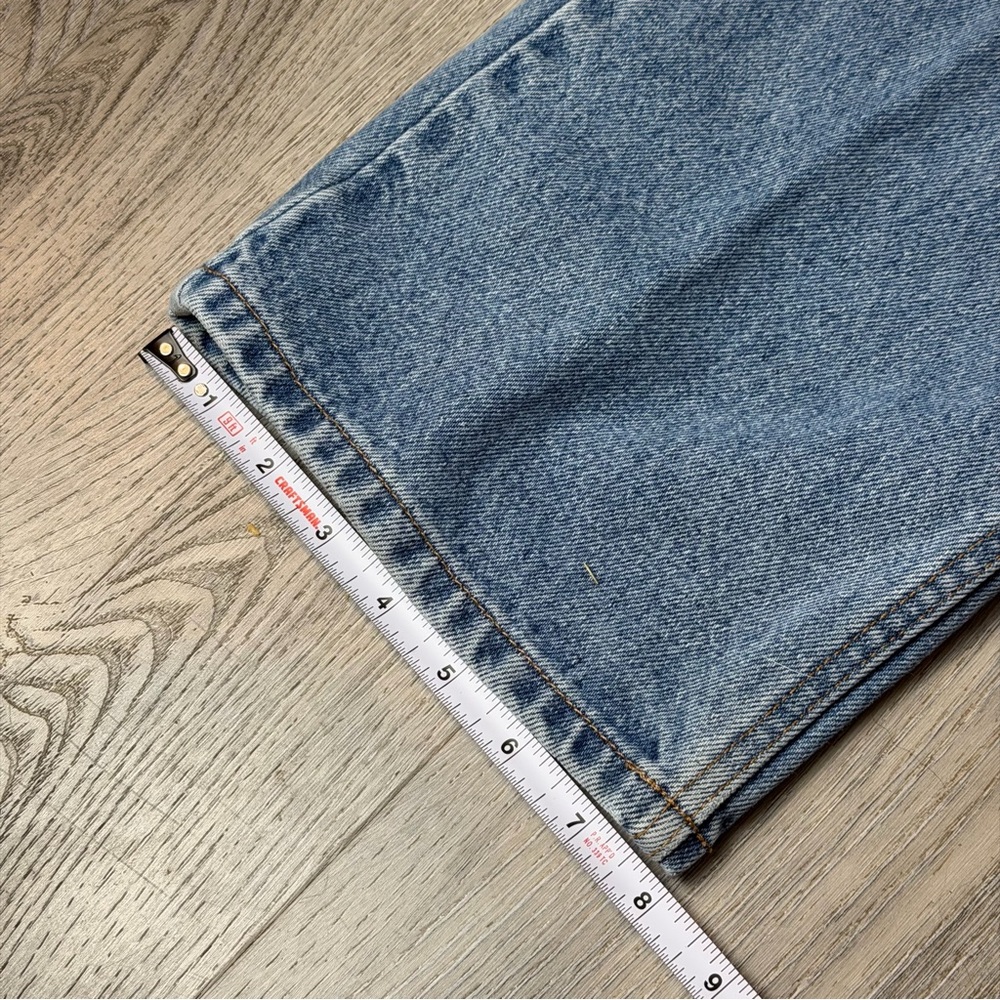 Vintage 90’s Chaps Ralph Lauren Jeans Mens 38x32 Relaxed Straight Denim Y2K Blue - Picture 11 of 13